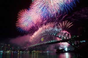 Sydney Harbour New Year's Eve NYE Fireworks
