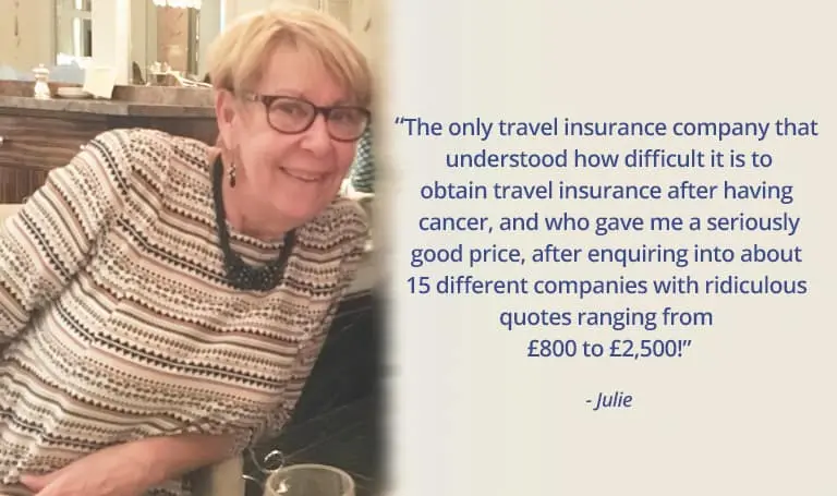 Julie's testimonial