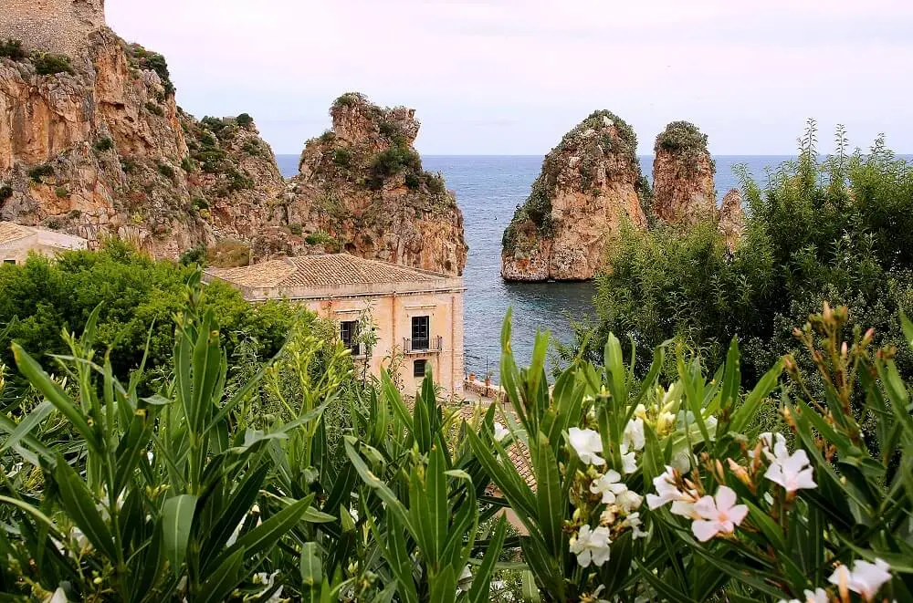 A seaside town in Sicily