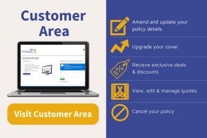 Customer area graphic