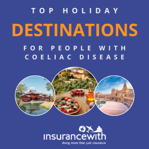 Insurancewith - top holiday destinations for people with coeliac disease. 