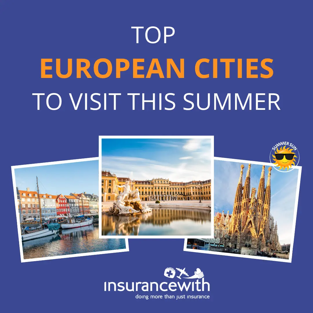 Insurancewith - top european cities to visit this summer - image