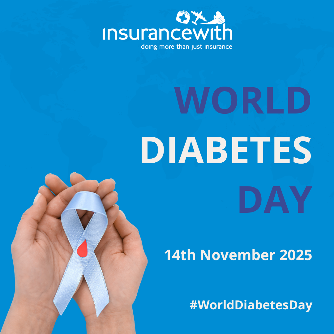 Insurancewith - World Diabetes Day graphic